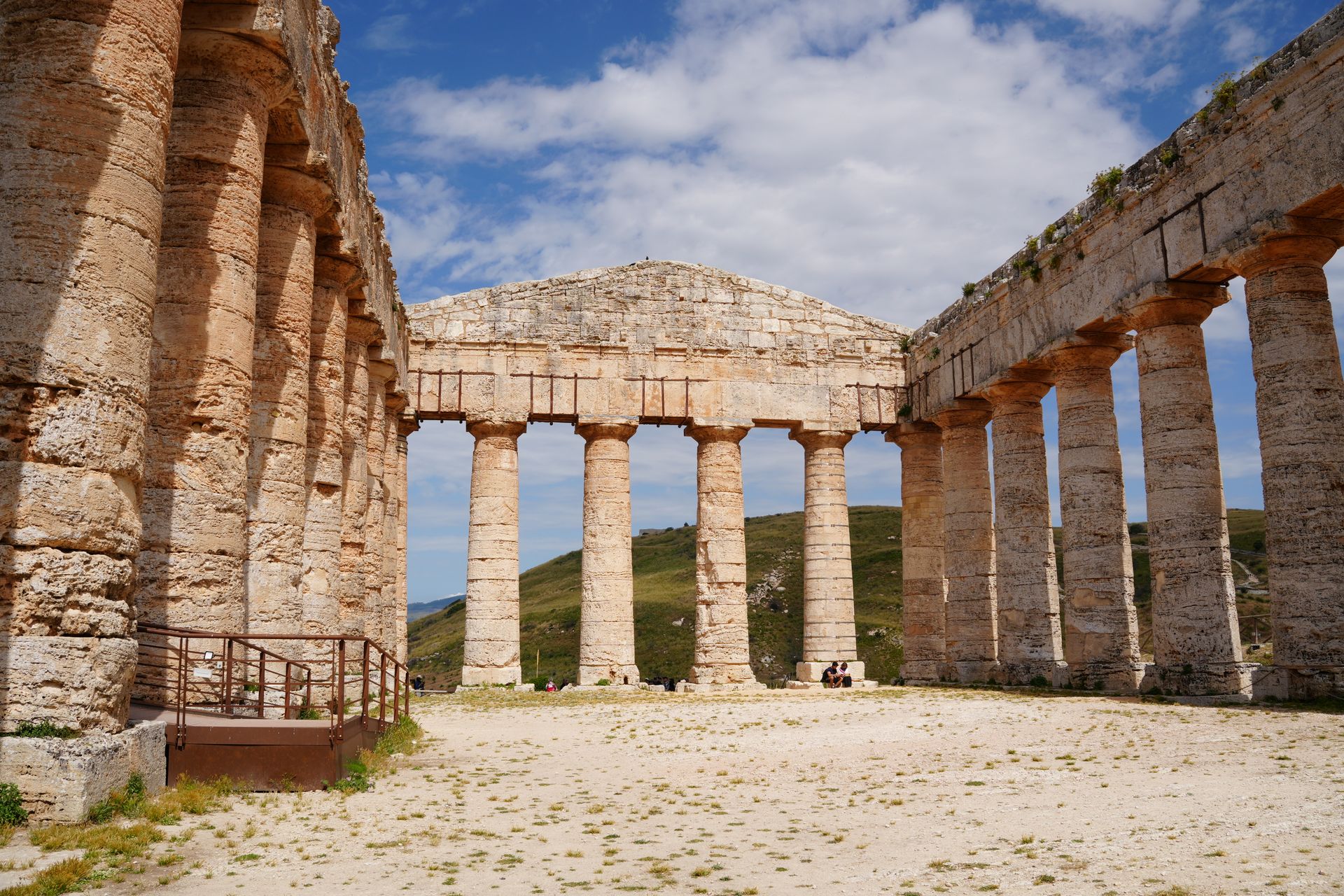 Le colonne del tempio di Segesta