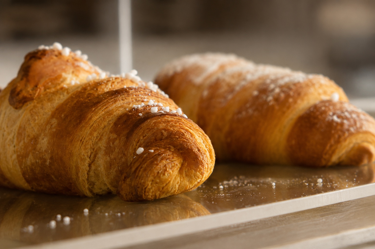 Cornetti am Frühstücksbuffet